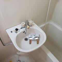 ☆ツーバルブ混合水栓の交換  ユニットバス