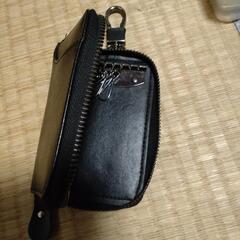 キーケース　小銭入、カラビナ付の画像