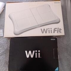 wii本体とバランスボードとwiifit
