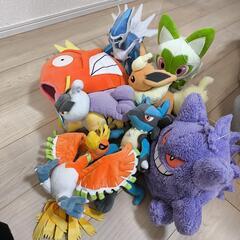 お取引決定しましたお値下げポケモンのぬいぐるみ8コセット＋2コ追加(ニンフィア  メッソン)計10コセット 単品での購入も大丈夫ですの画像