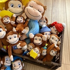 おさるのジョージ　ぬいぐるみセット
の画像