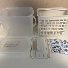 3WAY哺乳瓶消毒ケース 消毒タブレット2袋付きの画像
