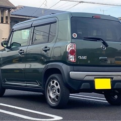 ★ご購入ありがとうございました★3/3(月)〜1年で最も安い大決算セール！！！🎉衝突軽減装置などの安全装備多数🫶🏻スズキ ハスラーのOEM🚗！マツダ フレアクロスオーバー✨車検付きなのですぐに乗って帰れます🙆‍♀️ナビ、バックカメラ、ETC、Bluetooth付🥰の画像