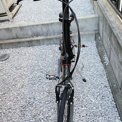 折り畳み自転車　RENAULT　ルノー　PLATINUM MACH8 プラチナム　マッハ8　メタリックシルバーの画像