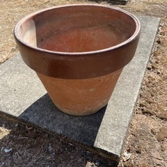 植木鉢陶器　テラコッタポッド　大型直径30cm