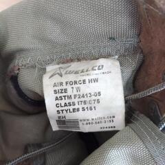 米軍AIRFORCEブーツの画像