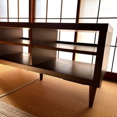 木製　テレビ台の画像
