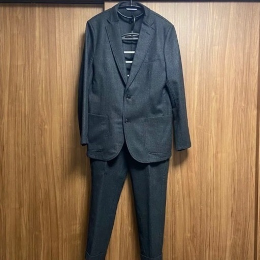 SHIPS グレー テーラードジャケット