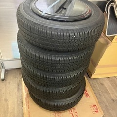美品！新同品　ジムニーシエラ　純正タイヤホイール　5本セット　手...