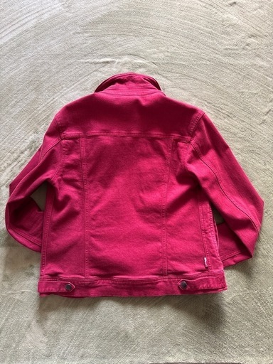 Burberry Black label デニム ジャケット 赤