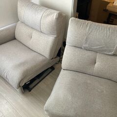 ニトリ　電動ソファ(２人掛け)　完動品　先着1名様の画像