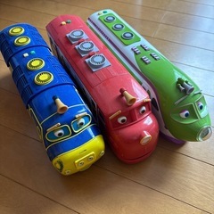 チャギントン　3体　サウンドチャガー車両セット　おもちゃ　玩具　喋る