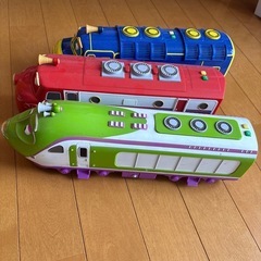 チャギントン　3体　サウンドチャガー車両セット　おもちゃ　玩具　喋るの画像