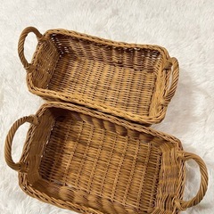 かご　2つセット