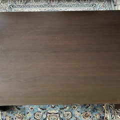 NITORI ニトリ 木目 長方形 こたつ、パネル式ヒーター幅120cm Usedの画像