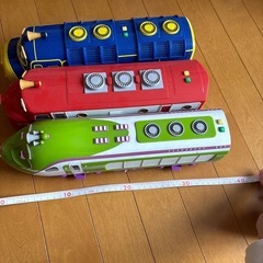 チャギントン　3体　サウンドチャガー車両セット　おもちゃ　玩具　喋るの画像