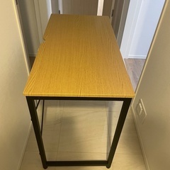 【300←2000円_2/15まで】デスク/木目柄/在宅勤務/学習机