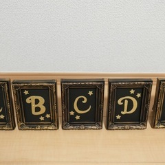 額縁 結婚式 テーブルナンバー 受付の画像