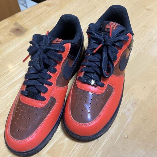 Nike Air Force 1 ナイキ エアフォース1 ロー 渋谷 ハロウィン オレンジ ブラック スケルトン