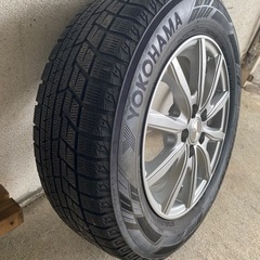 YOKOKAMA 　アルミホイール付きスタッドレスタイヤ　4本セット　195r/65r15の画像