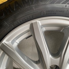 YOKOKAMA 　アルミホイール付きスタッドレスタイヤ　4本セット　195r/65r15の画像