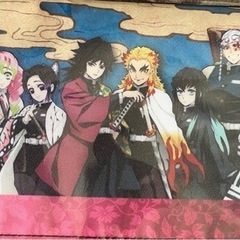 鬼滅の刃　柱全員集合　フラットポーチの画像