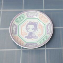 2枚セット　鬼滅の刃　きゅんキャラ　一番くじ　小皿　冨岡義勇　胡蝶しのぶの画像