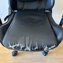 GTレーシング　ゲーミングチェア　オットマンの画像