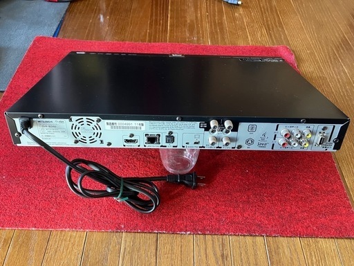 ②HDD容量2TB‼️ミツビシ　DVR-BZ450‼️リモコン付‼️ HDD容量2TB‼️ミツビシブルーレイレコーダー DVR-BZ450‼️リモコン付