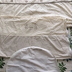 お値下げ可！お早い方優先！美品☆コンビ☆可愛いクマさん柄布団一式11点セットの画像