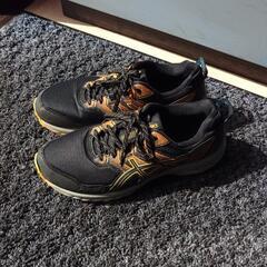 27㎝アシックスランニングシューズ