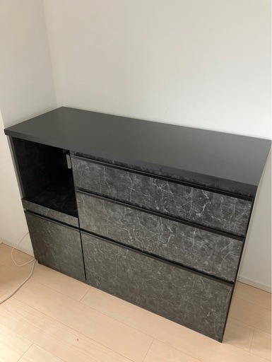 □12916□美品□松田家具 ガバーナ レンジ 1400 クローチェ キッチン