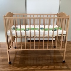 ベビーベッド(ワンタッチ式)【町田市再生家具】242912