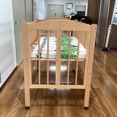 ベビーベッド(ワンタッチ式)【町田市再生家具】242912の画像