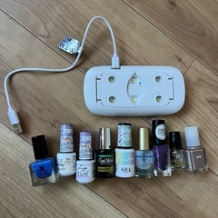 ジェルネイル　LEDライト　ネイル　セット