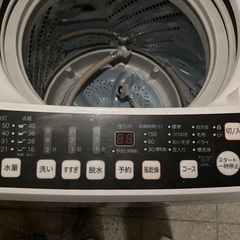 洗濯機　中古の画像