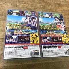 【ジャングルジャングル深井店】★NINTENDO SWICHI 任天堂スイッチ ソフト ポケットモンスター スカーレット&バイオレット ダブルパック 堺市 深井 【FU1848】の画像