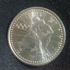長野オリンピック記念コイン５００円硬貨ボブスレーの画像