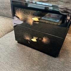 【未使用・値下げしました】髙島屋　会津漆器棚の画像