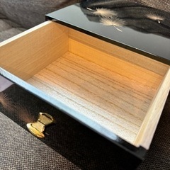 【未使用・値下げしました】髙島屋　会津漆器棚の画像