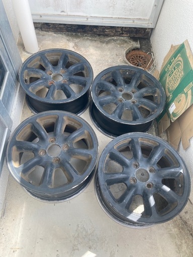 取引中　
NISMO ワタナベ風？8スポーク　 ホイール4本セット