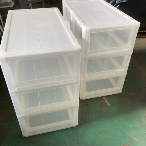 美品☆収納3段ケース２点セット！