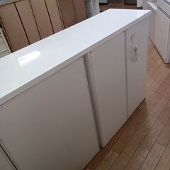 ★ジモティ割あり★ ニトリ レンジ台 ホワイト H96×D43×W184 クリーニング済み TK4107