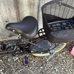 美品　子供乗せ自転車の画像