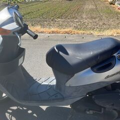 レッツ2 CA1KA SUZUKI LET,S2 実働車 原付 スクーター 50cc グレー  2スト 旧車　希少 2st の画像