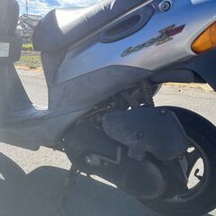 レッツ2 CA1KA SUZUKI LET,S2 実働車 原付 スクーター 50cc グレー  2スト 旧車　希少 2st の画像