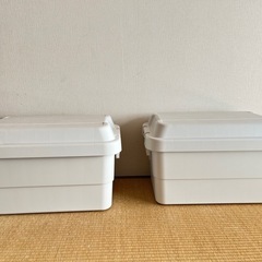 無印良品頑丈ボックス×2個