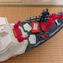値下げしました。カッコいい大きなコーストガードの船の画像