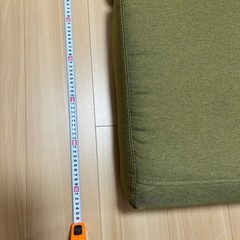【2,000円→1,000円】2人掛けソファベッド(グリーン)の画像