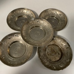 干支皿５枚
